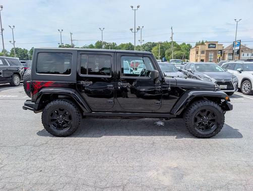 Black Clearcoat 2016 Jeep Wrangler Unlimited Backcountry