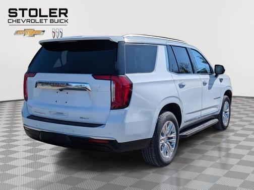 Summit White 2024 GMC Yukon SLT