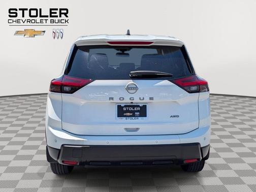 Glacier White 2024 Nissan Rogue S