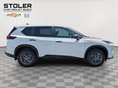 Glacier White 2024 Nissan Rogue S