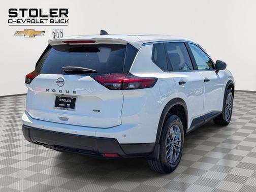 Glacier White 2024 Nissan Rogue S
