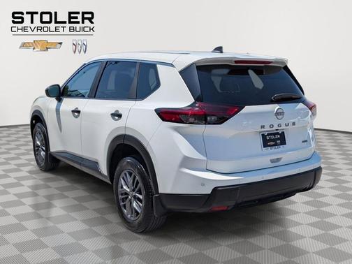 Glacier White 2024 Nissan Rogue S