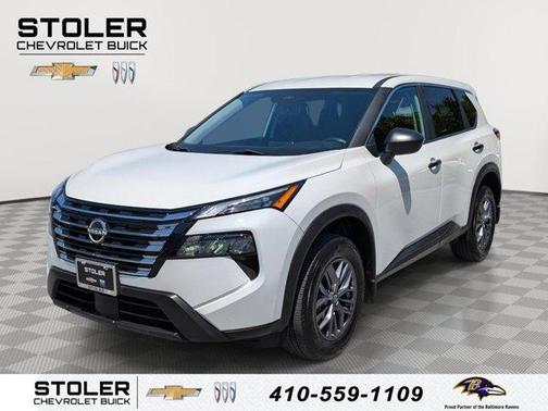 Glacier White 2024 Nissan Rogue S