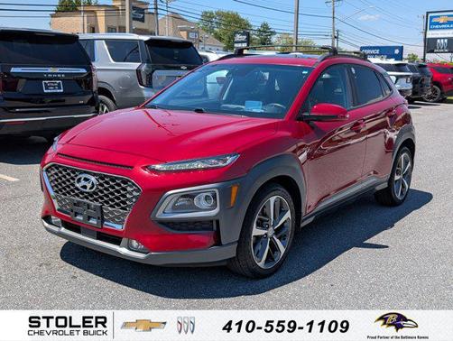 Pulse Red 2021 Hyundai KONA Ultimate