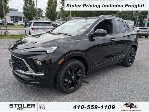 Ebony Twilight Metallic 2026 Buick Encore GX Sport Touring