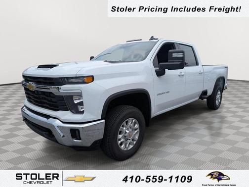 Summit White 2026 Chevrolet Silverado 3500 LT