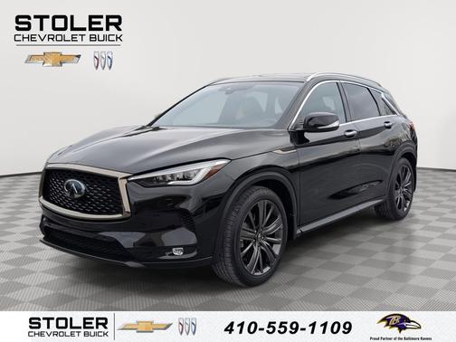 Black Obsidian 2020 INFINITI QX50 ESSENTIAL AWD