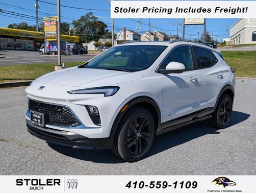 Summit White 2026 Buick Encore GX Sport Touring