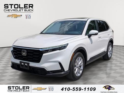 Platinum White Pearl 2024 Honda CR-V EX AWD