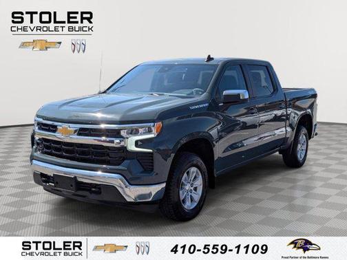 Cypress Gray 2025 Chevrolet Silverado 1500 LT