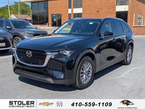 Jet Black Mica 2024 Mazda CX-90 3.3 Turbo Preferred