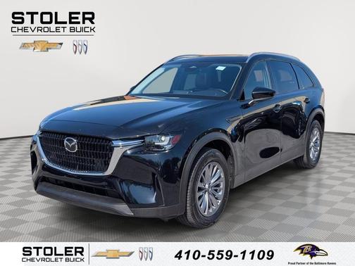 Jet Black Mica 2024 Mazda CX-90 3.3 Turbo Preferred