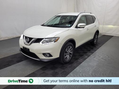 Pearl White 2016 Nissan Rogue SL