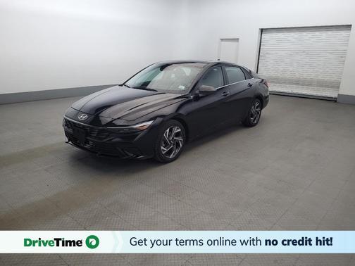 Abyss Black 2024 Hyundai ELANTRA SEL