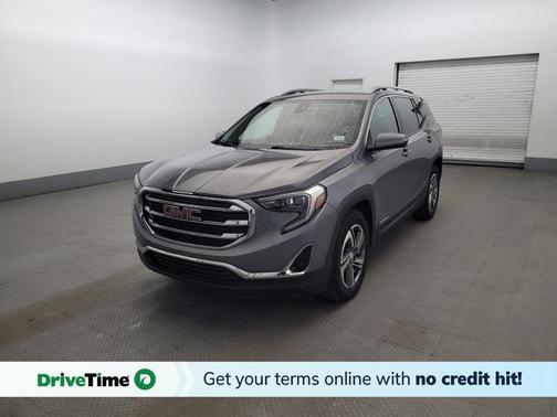 Satin Steel Metallic 2021 GMC Terrain SLT