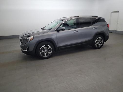 Satin Steel Metallic 2021 GMC Terrain SLT