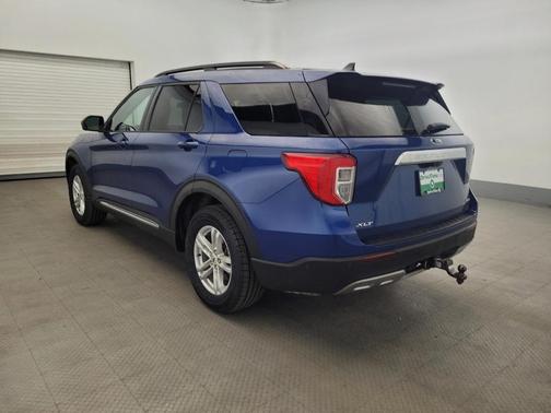 Atlas Blue Metallic 2021 Ford Explorer XLT