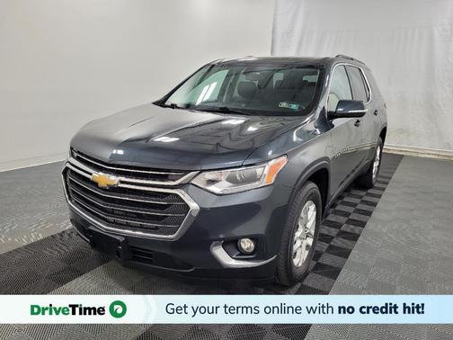 Mosaic Black Metallic 2019 Chevrolet Traverse LT Cloth