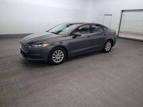 Gray 2015 Ford Fusion S