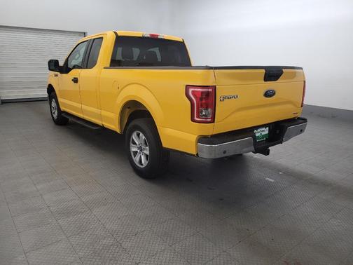 Yellow 2016 Ford F-150 XLT