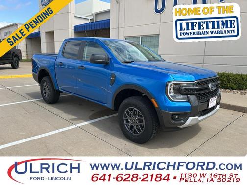 Velocity Blue Metallic 2025 Ford Ranger XLT