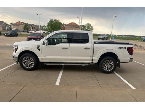 Star White 2024 Ford F-150 Lariat