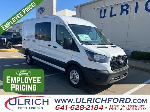 Oxford White 2026 Ford Transit-250 148 WB Medium Roof Cargo