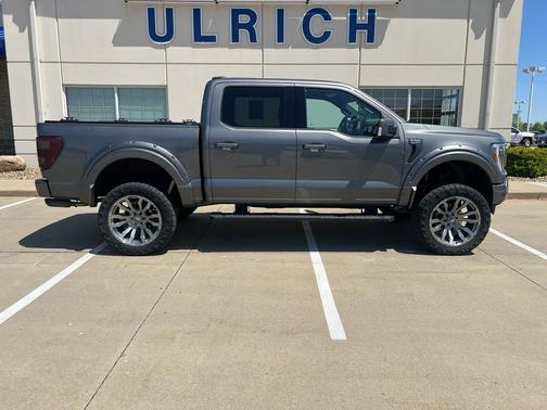Gray Metallic 2021 Ford F-150 Lariat