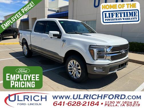 Star White 2026 Ford F-150 King Ranch