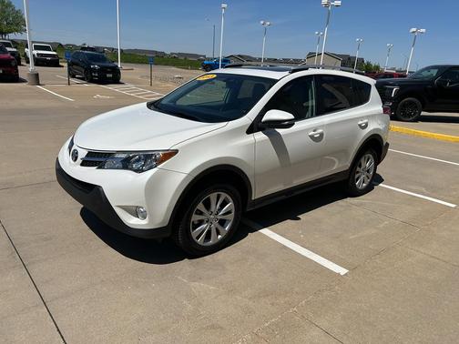 Blizzard Pearl 2013 Toyota RAV4 Limited