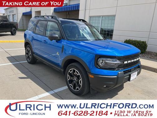 Velocity Blue Metallic 2025 Ford Bronco Sport Outer Banks