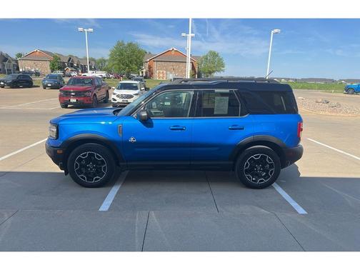 Velocity Blue Metallic 2025 Ford Bronco Sport Outer Banks