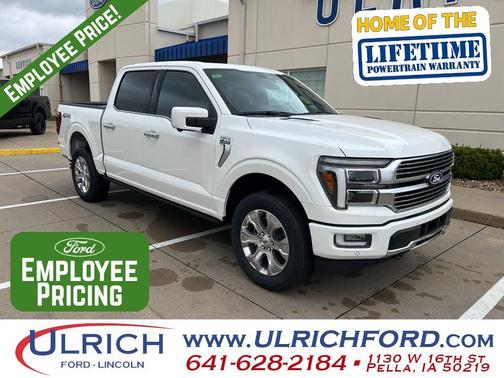 Star White 2026 Ford F-150 Platinum