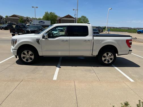 Star White 2023 Ford F-150 Platinum