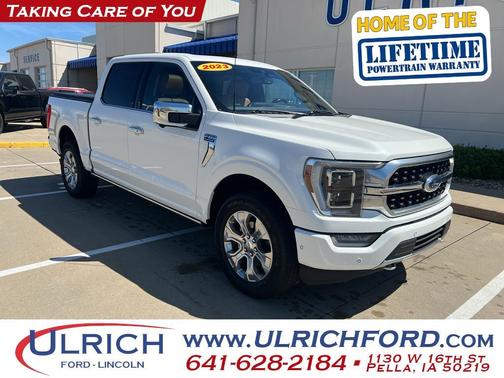 Star White 2023 Ford F-150 Platinum