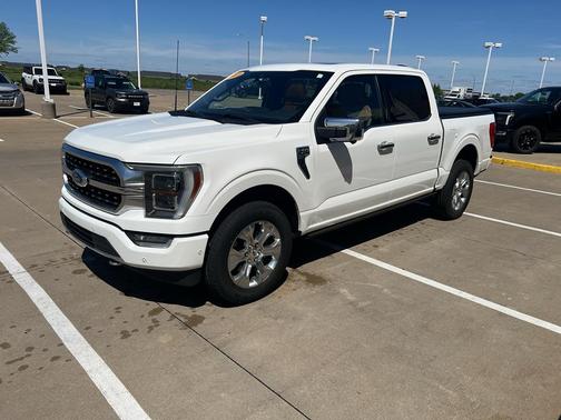 Star White 2023 Ford F-150 Platinum