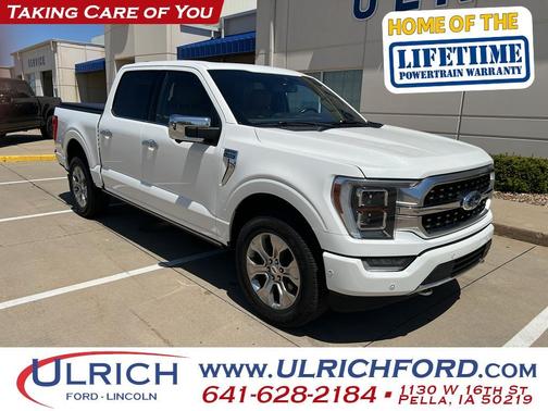 Star White 2023 Ford F-150 Platinum