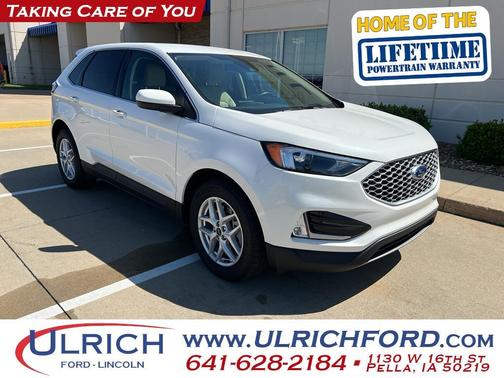 Star White 2024 Ford Edge SEL