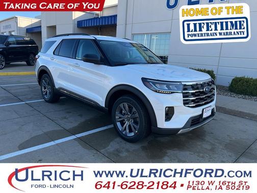 Star White 2026 Ford Explorer Active