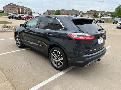 Stone Blue Metallic 2023 Ford Edge Titanium