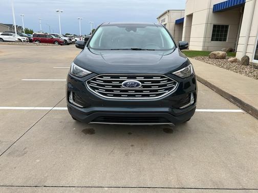 Stone Blue Metallic 2023 Ford Edge Titanium