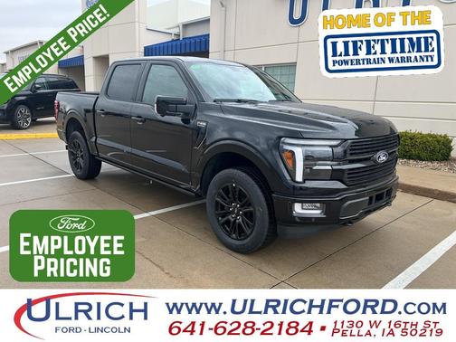Agate Black Metallic 2026 Ford F-150 Platinum