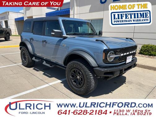 Azure Gray Metallic 2024 Ford Bronco Wildtrak
