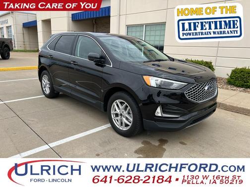 Agate Black Metallic 2023 Ford Edge SEL