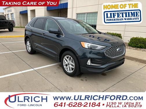 Stone Blue Metallic 2023 Ford Edge SEL