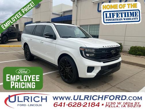 Star White 2026 Ford Expedition Max Platinum