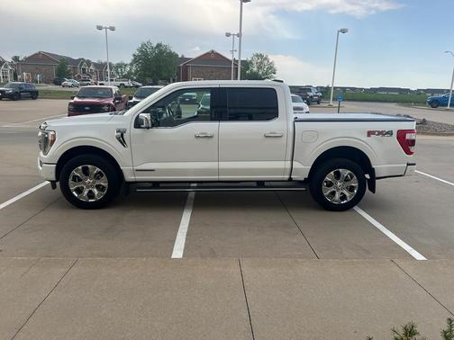 Star White 2021 Ford F-150 Platinum