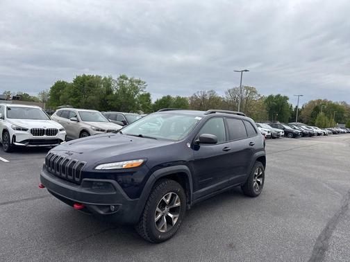 True Blue Pearlcoat 2014 Jeep Cherokee Trailhawk