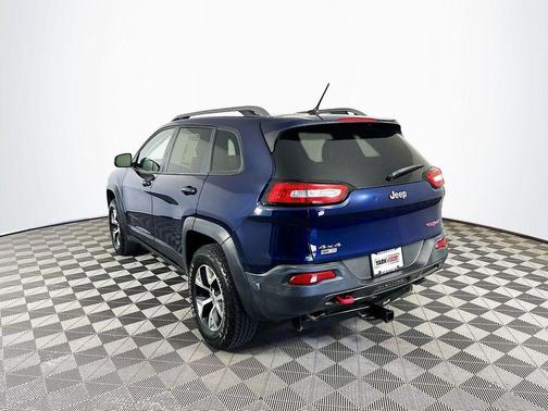 True Blue Pearlcoat 2014 Jeep Cherokee Trailhawk