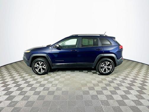 True Blue Pearlcoat 2014 Jeep Cherokee Trailhawk